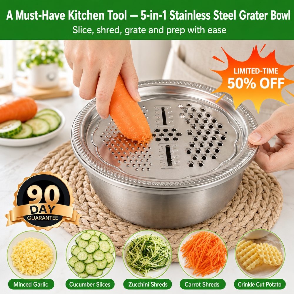 🎁Germany Multifunctional stainless steel basin