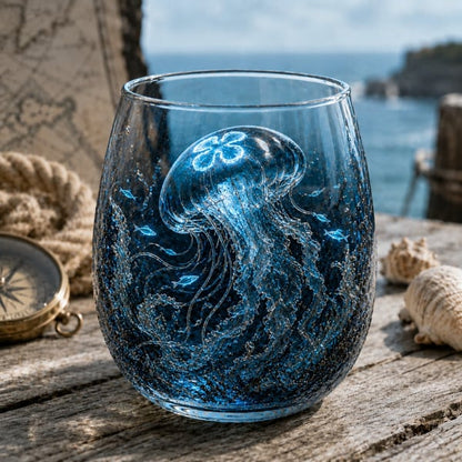 🌊 Legendary Ocean Treasure Crystal Set for Whiskey Lovers & Home Bar Collectors ⚓✨