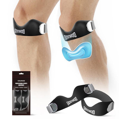 🔥Patella Knee Strap for Pain Relief – Ideal for Running, Jumper’s Knee & Tendonitis