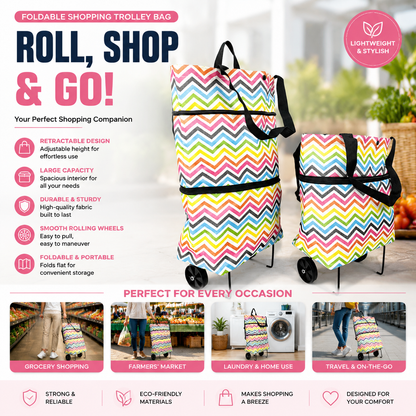 🔥HOT SALE 44% OFF🔥Foldable 2-in-1 Shopping Bag