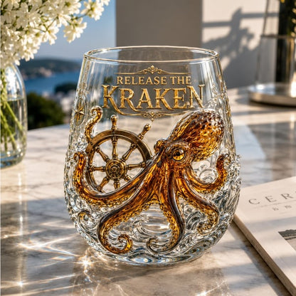 🌊 Legendary Ocean Treasure Crystal Set for Whiskey Lovers & Home Bar Collectors ⚓✨