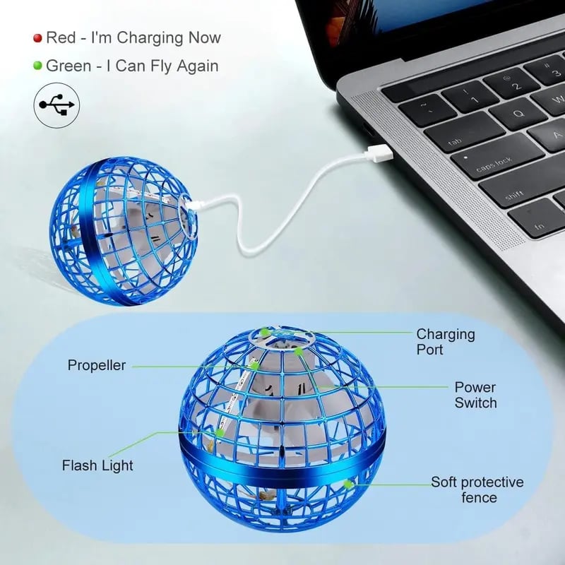 Anti-Gravity Boomerang Ball