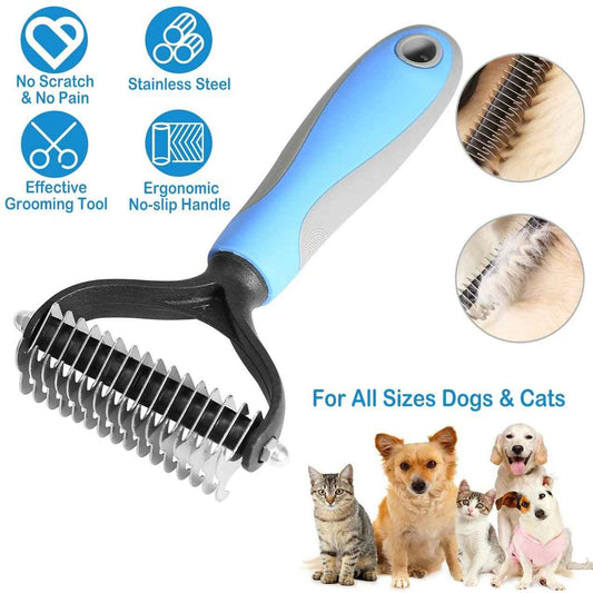 🏆 Professional Detangling Tool For Dogs And Cats – Gentle On Skin✂️🔥