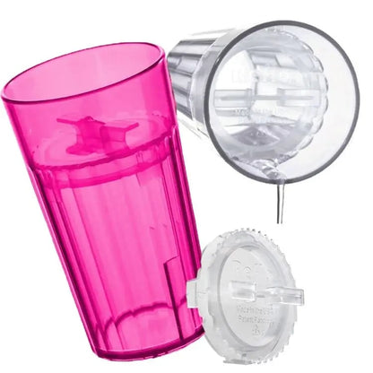 🍼 Safe Toddler Training Cup | Unbreakable 360° Rim Design