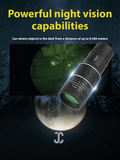⏳Last Chance! 50% OFF🔥Used by American Mountain Guides! 100x HD Monocular, IPX5 Waterproof & Fog-Proof🧭🔭
