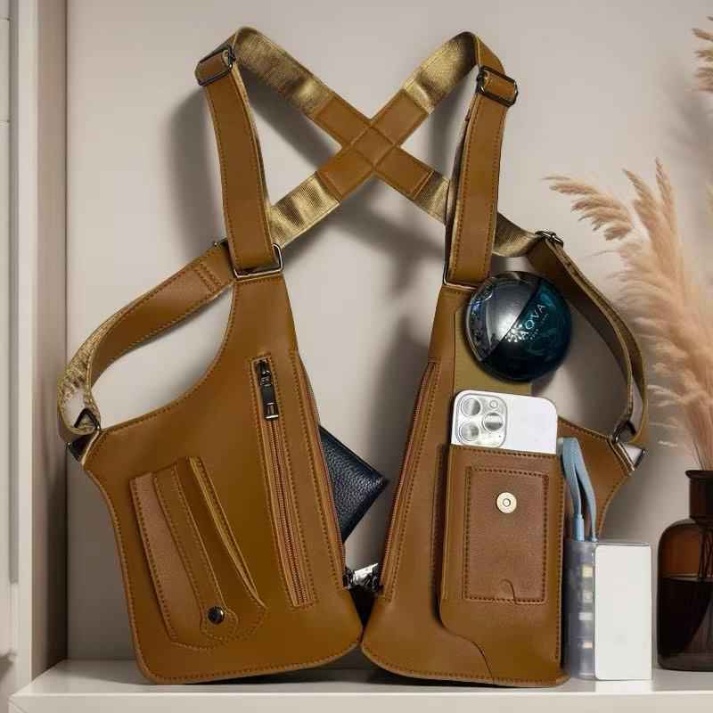💼 Adjustable Underarm Shoulder Bag for Men & Women