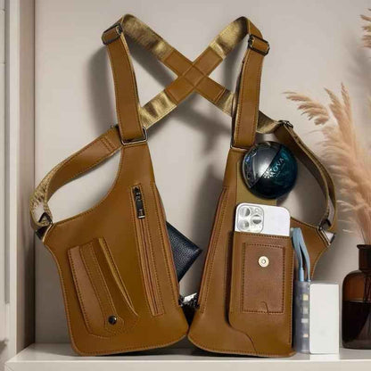 💼 Adjustable Underarm Shoulder Bag for Men & Women