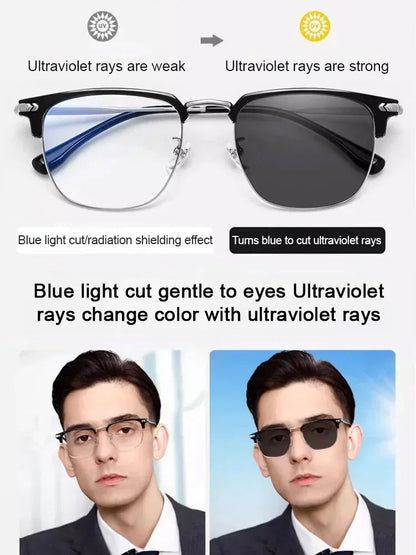 🔥Best Selling 50% Off👓Automatic zoom anti-blue light presbyopia glasses