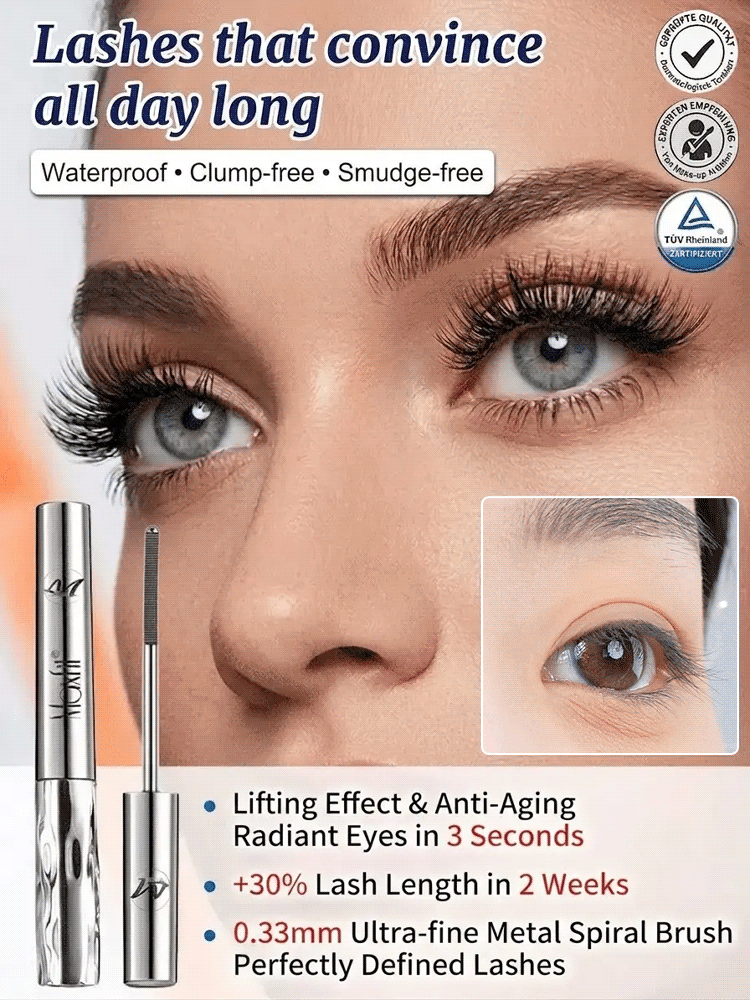 【Buy 1 Get 1 Free】3-in-1 Metal Mascara | Precision Length & Volume | No More Fake Lashes ✨