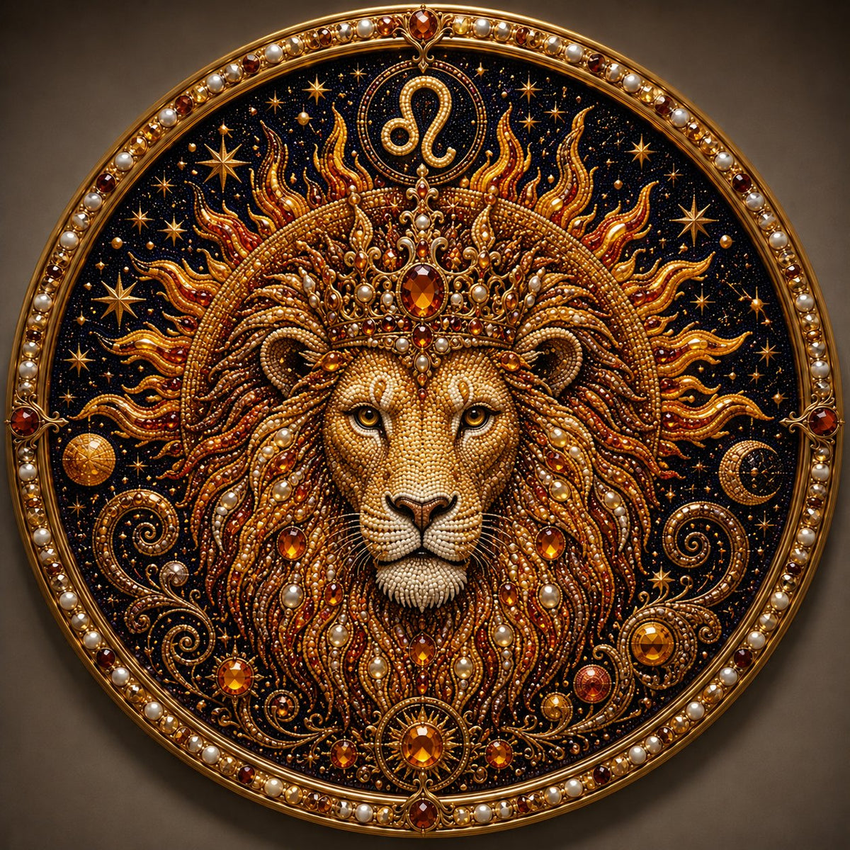 🔥 Last Day 49% OFF - 💎 12 Zodiac Signs Pearl Art Kit ♈💫 Bring Every Zodiac Sign to Life with Pearls