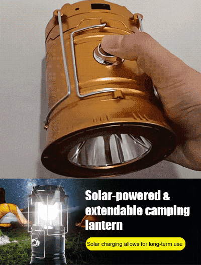 🔥Limited-Time Offer-60% Off🌟A must-have for emergency situations at home, waterproof multifunctional solar light