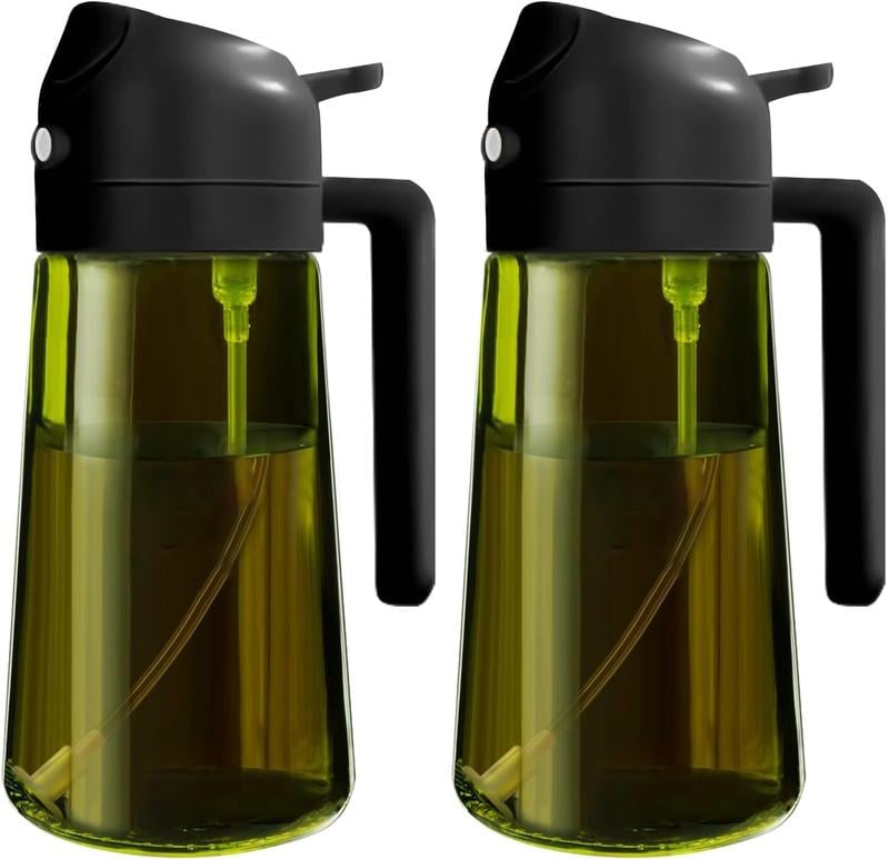 2-in-1 Oil Sprayer ⚫ Light-Blocking | 16oz/470ml 📏