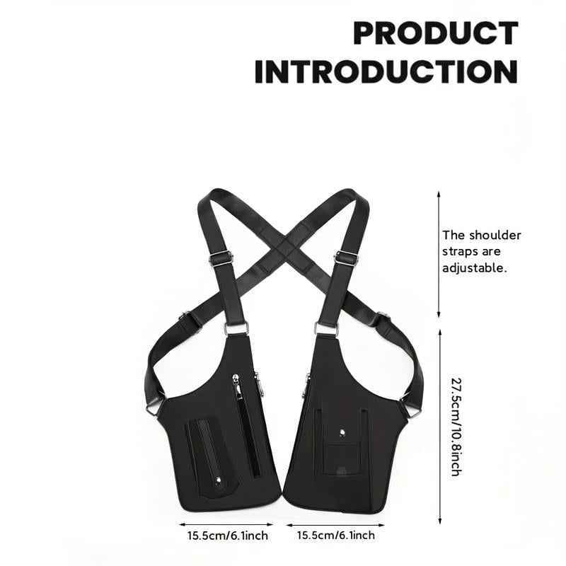 💼 Adjustable Underarm Shoulder Bag for Men & Women