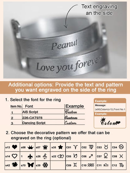 【Pet Memorial Ring.】Turn limited companionship into eternal remembrance. 🐾💍