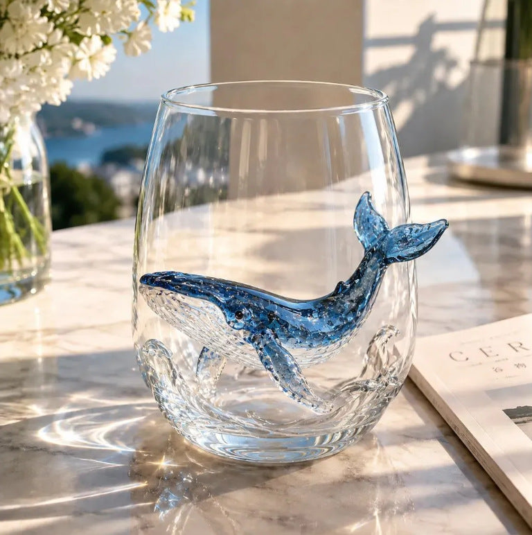 🌊 7-Piece Legendary Ocean Treasure Crystal Set for Whiskey Lovers & Home Bar Collectors ⚓✨
