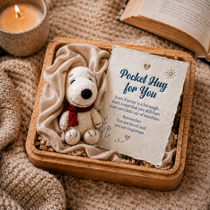 🐶❤️Spy Felt Pocket Hug Set