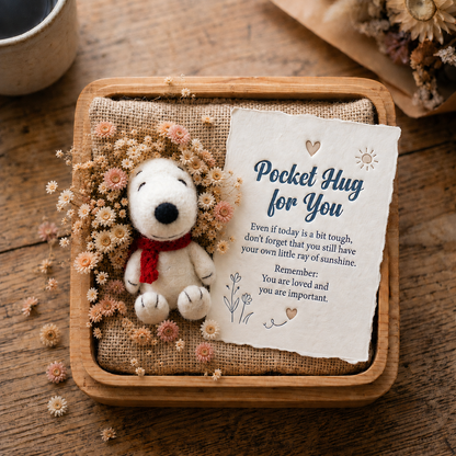 🐶❤️Spy Felt Pocket Hug Set