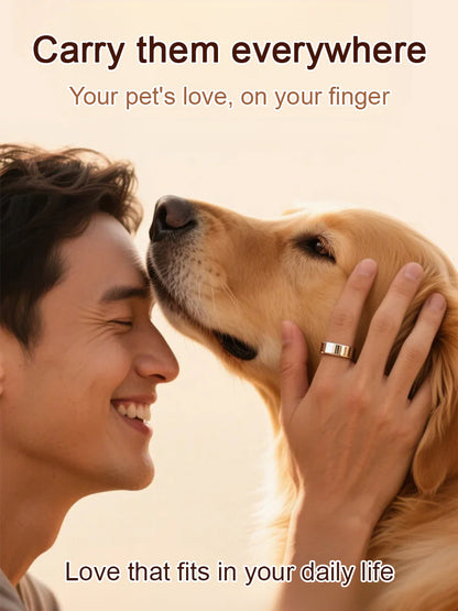 【Pet Memorial Ring.】Turn limited companionship into eternal remembrance. 🐾💍
