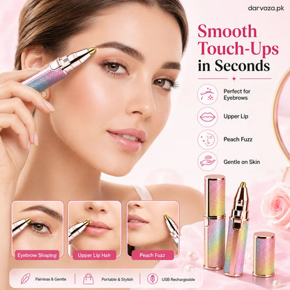 🔥2-in-1 Women's Eyebrow and Facial Hair Removal Device