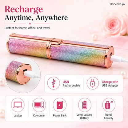 🔥2-in-1 Women's Eyebrow and Facial Hair Removal Device