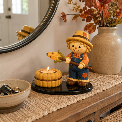 🔥LAST DAY 51% OFF🍂👻Halloween Campfire Tealight Holder ✨– Cozy Spooky Tabletop Décor
