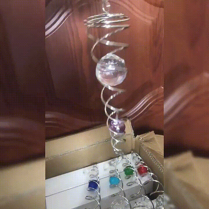 🔥 Last Day Sale Price |✨ Sacred Journey Spiral Crystal (12 inches Length)