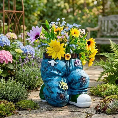 🪴 Cute Animal Sitting Planter 💥 Adorable Flower Pot for Succulents & Small Plants