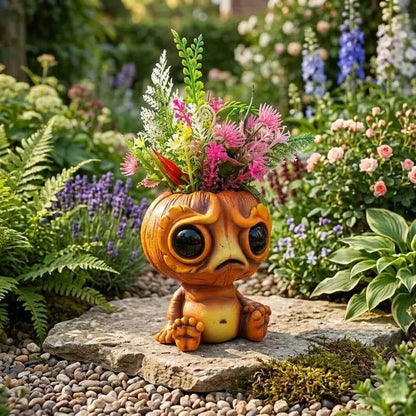 🪴 Cute Animal Sitting Planter 💥 Adorable Flower Pot for Succulents & Small Plants