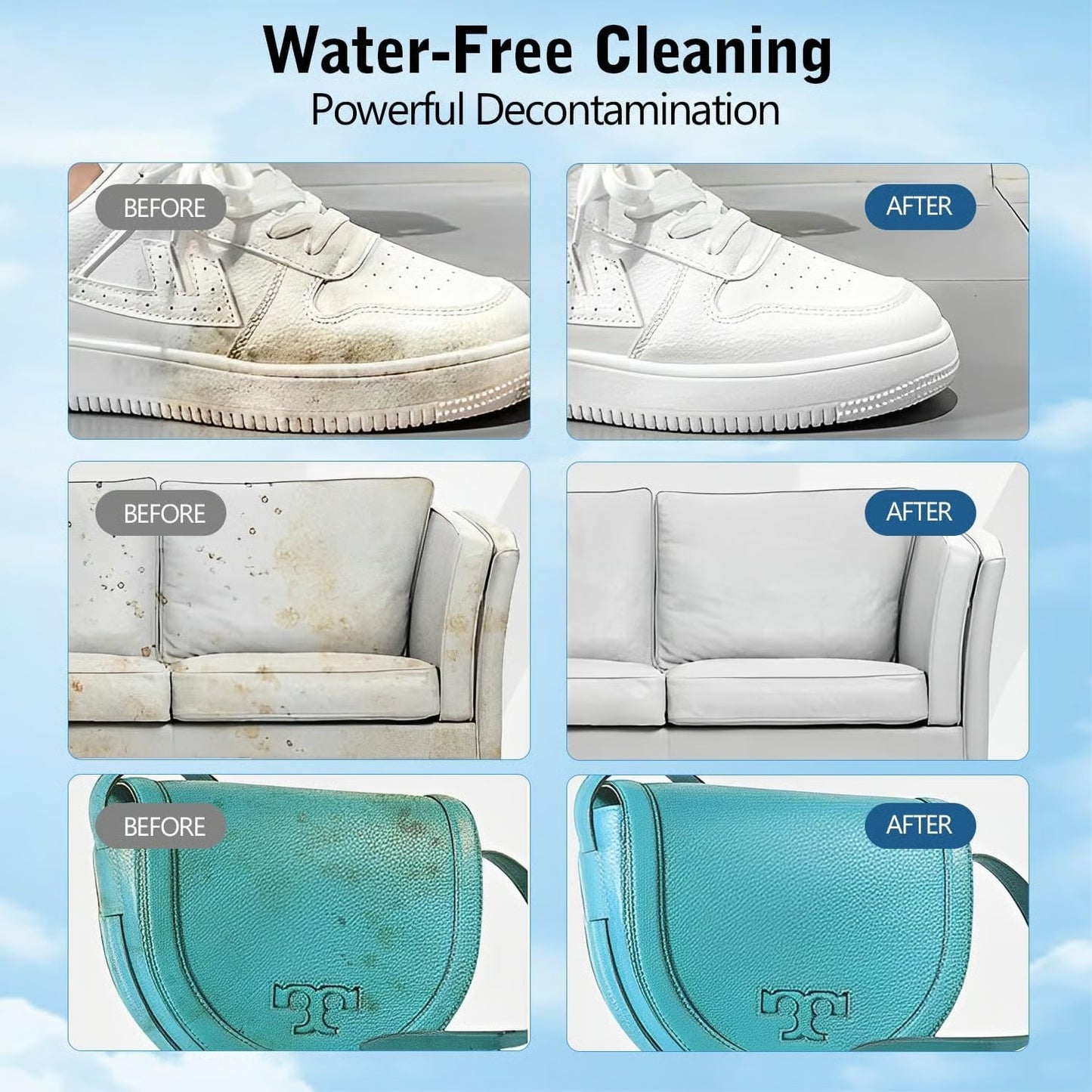 👟Multipurpose No-Wash White Shoe Cleaner Cream