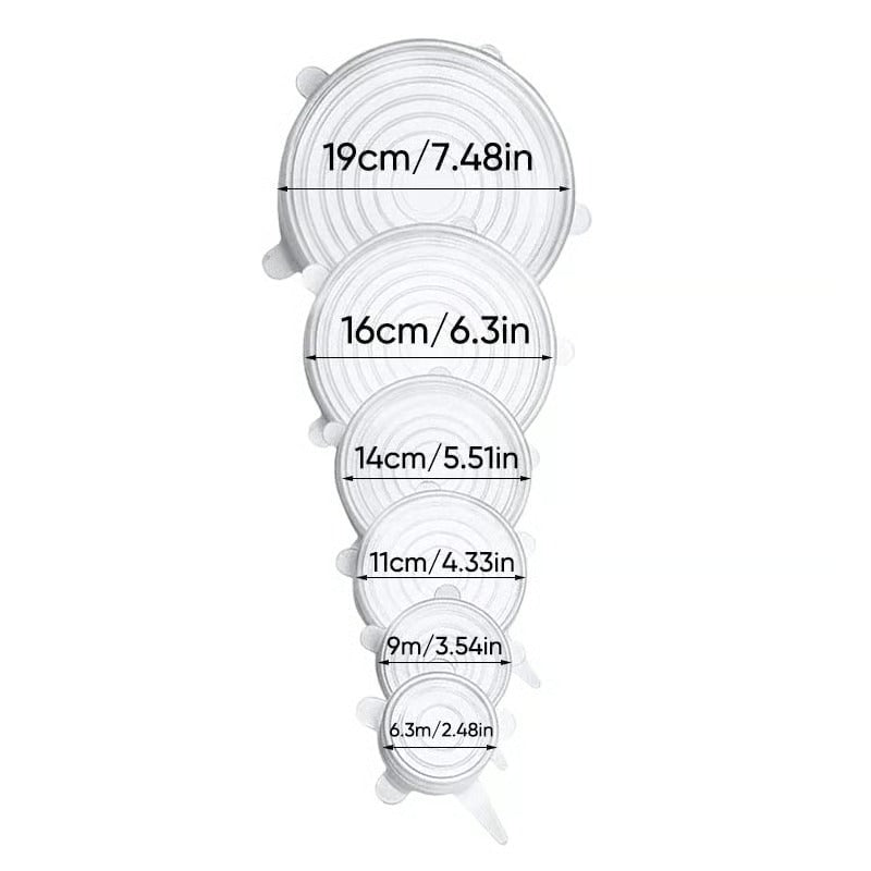 🔥Limited 50% OFF|50K+ SOLD!🔥Silicone Stretch Lids