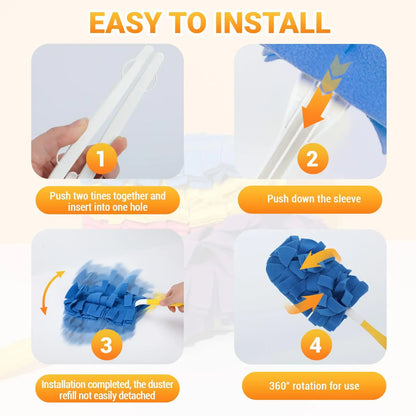 🔥Reusable Chenille Microfiber Dust Duster
