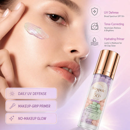 📢📢50% OFF !! ⏰3-color Delicate Hydration Brighten Skin Tone Waterproof Concealer Isolation Cream