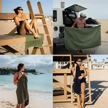 🌊Summer bestsellers-50% OFF🔥Multifunctional Outdoor Magnetic Bath Towel