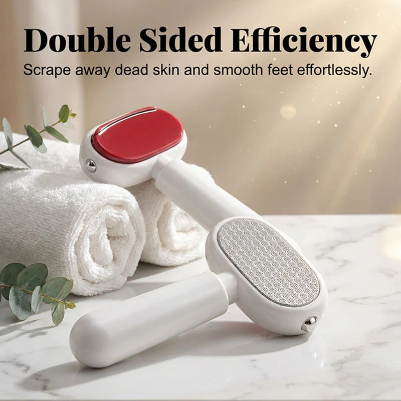 Double-Sided Foot Scraper for Callus Removal