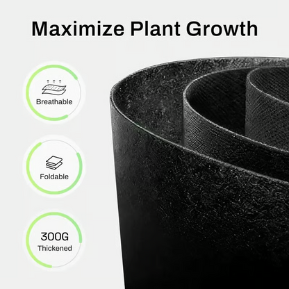 🌱 5-Pack 5 Gallon Grow Bags – Heavy Duty Aeration Fabric Pots with Handles for Vegetables, Flowers & Fruits 🪴