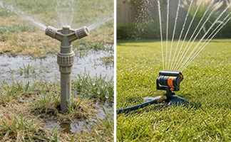 💧Adjustable Oscillating Sprinkler Wide Coverage