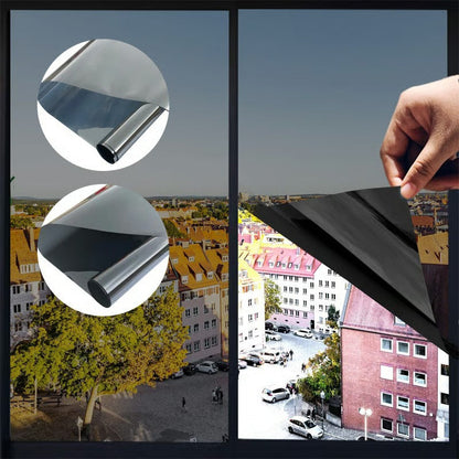 🔥 Over 50% OFF NOW🔥 One-Way Mirror Window Film for Daytime Privacy, UV Protection 🪟✨