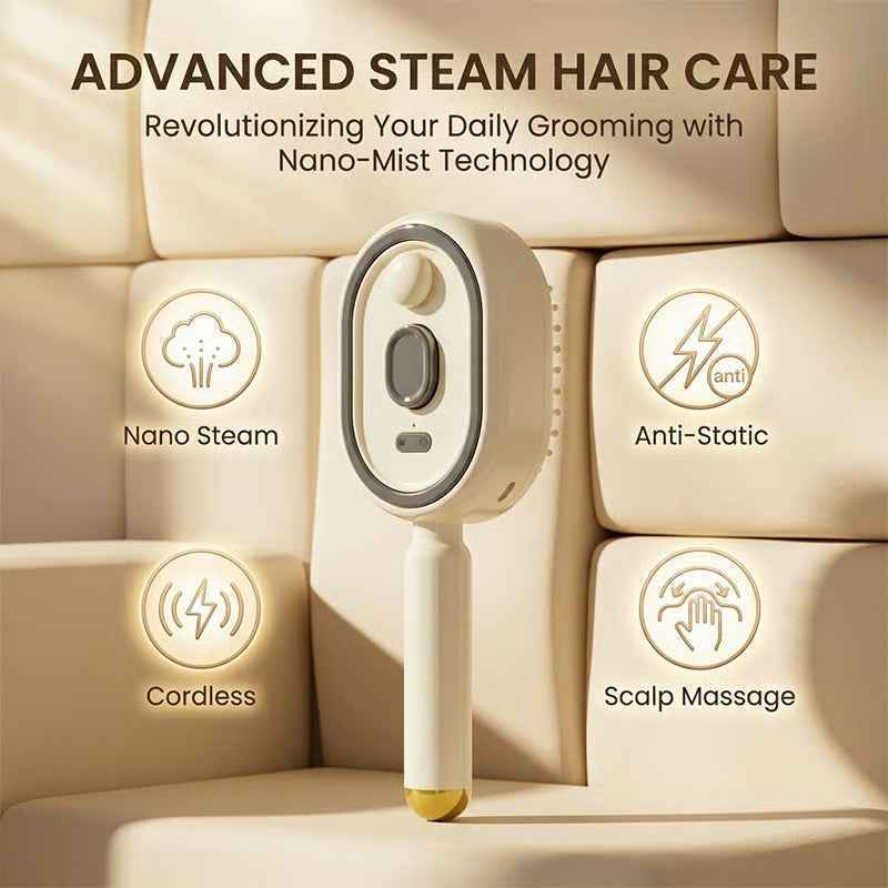 ✨ Spray Air Cushion Electric Scalp Massage Comb