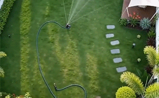💧Adjustable Oscillating Sprinkler Wide Coverage