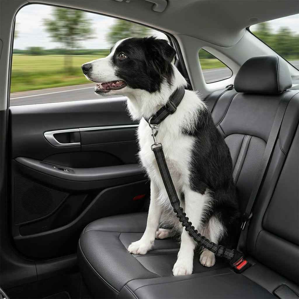 🐾 Sick of uncomfortable travel gear for your pup? This belt changes everything!