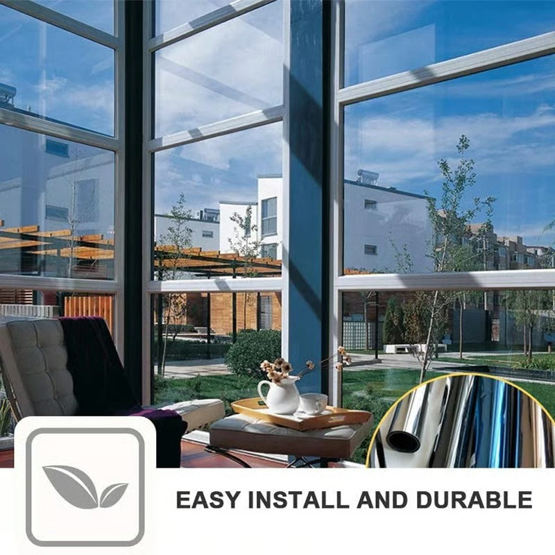 🔥 Over 50% OFF NOW🔥 One-Way Mirror Window Film for Daytime Privacy, UV Protection 🪟✨