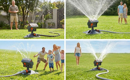 💧Adjustable Oscillating Sprinkler Wide Coverage