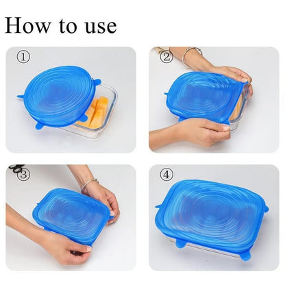 🔥Limited 50% OFF|50K+ SOLD!🔥Silicone Stretch Lids