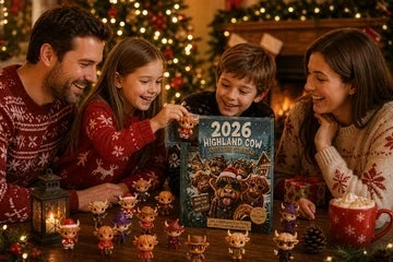 🎄 2026 Limited Edition Highland Cow Advent Calendar – 24 Collectible Christmas Surprises