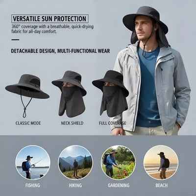 🔥 HOT DEAL Save Up To 50% Sun Protection Hat That Stops Sunburn Before It Starts🔥
