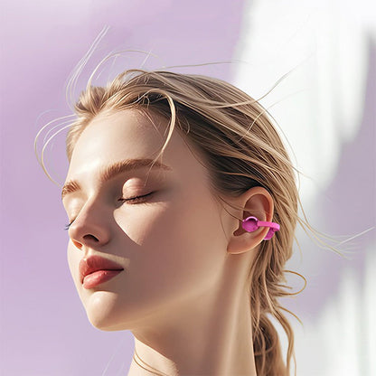 💖 Jewelry worn on your ears! Butterfly clip-on Bluetooth earphones, painless to wear, Bluetooth 6.0, IPX5 waterproof.