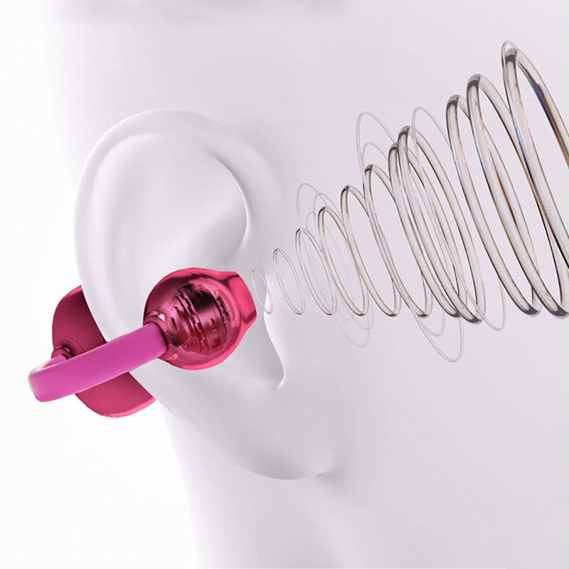💖 Jewelry worn on your ears! Butterfly clip-on Bluetooth earphones, painless to wear, Bluetooth 6.0, IPX5 waterproof.