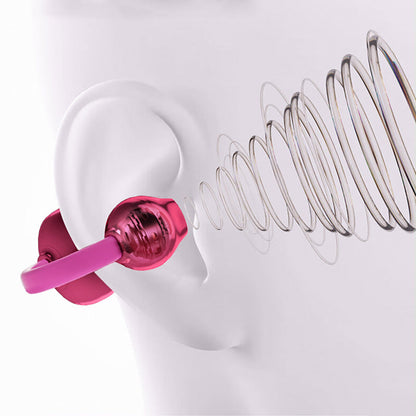 💖 Jewelry worn on your ears! Butterfly clip-on Bluetooth earphones, painless to wear, Bluetooth 6.0, IPX5 waterproof.