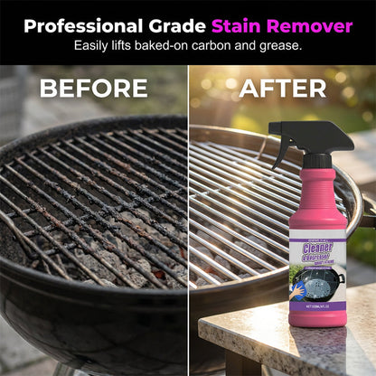🍢 Fast-Acting Grill Degreaser | Heavy Duty Cleaning Spray