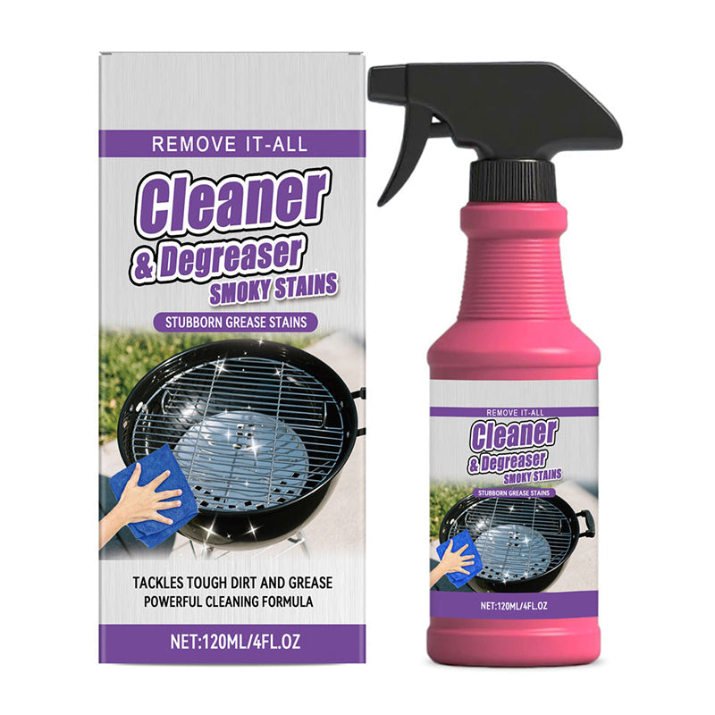 🍢 Fast-Acting Grill Degreaser | Heavy Duty Cleaning Spray